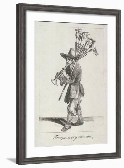 Troope Every One One, Cries of London-Marcellus Laroon-Framed Giclee Print