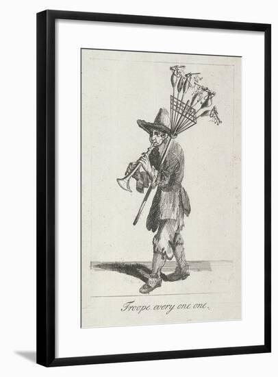 Troope Every One One, Cries of London-Marcellus Laroon-Framed Giclee Print