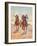 Troopers in Pursuit-Charles Shreyvogel-Framed Art Print