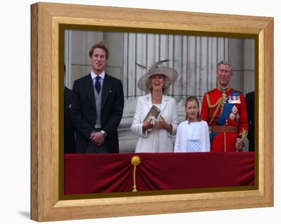Trooping of the colour June 2005-null-Framed Premier Image Canvas