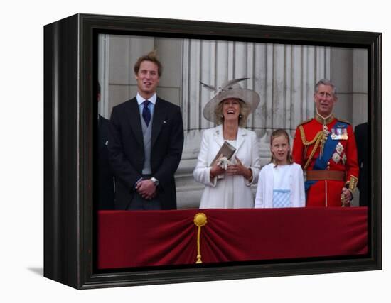 Trooping of the colour June 2005-null-Framed Premier Image Canvas