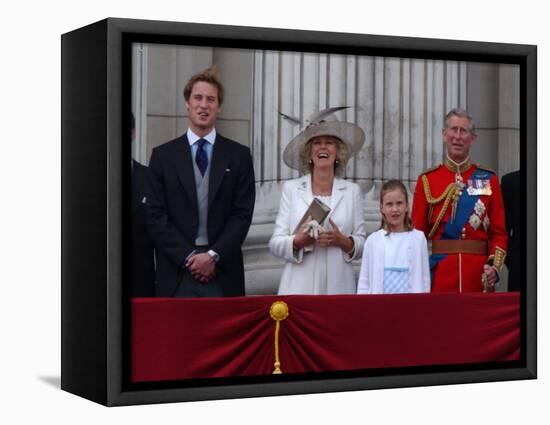 Trooping of the colour June 2005-null-Framed Premier Image Canvas