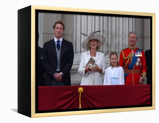 Trooping of the colour June 2005-null-Framed Premier Image Canvas