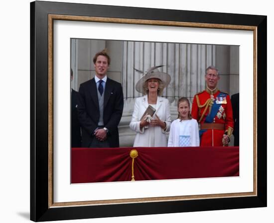 Trooping of the colour June 2005-null-Framed Photographic Print