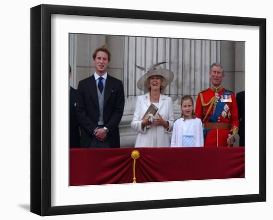 Trooping of the colour June 2005-null-Framed Photographic Print