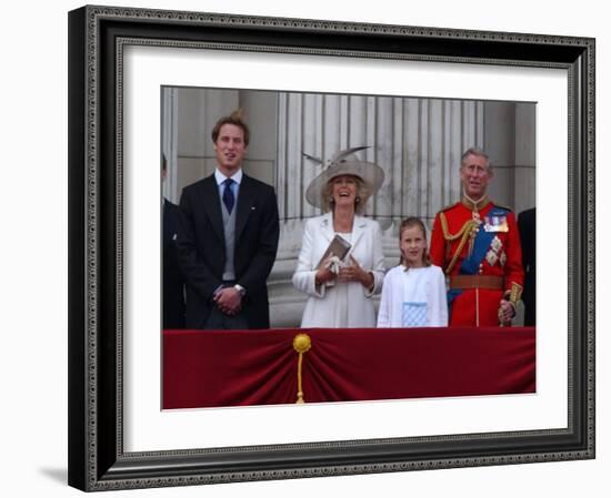 Trooping of the colour June 2005-null-Framed Photographic Print