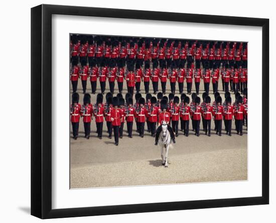 Trooping the Colour, London, England, United Kingdom-Hans Peter Merten-Framed Photographic Print