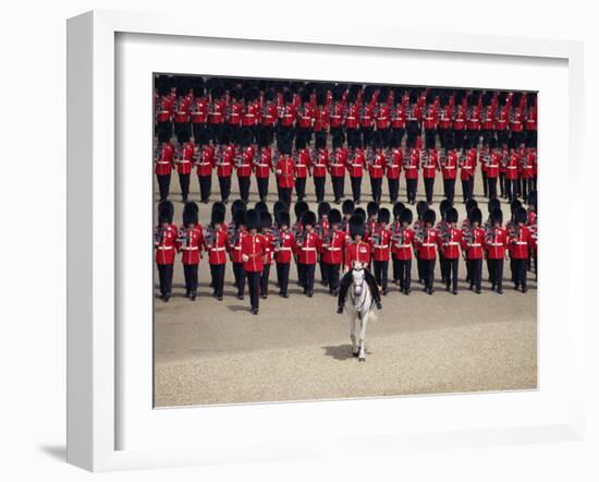 Trooping the Colour, London, England, United Kingdom-Hans Peter Merten-Framed Photographic Print