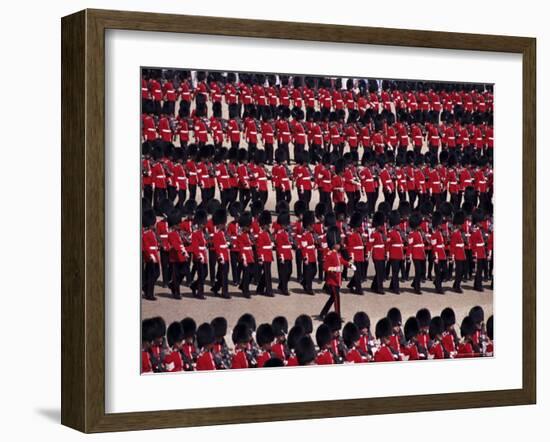Trooping the Colour, London, England, United Kingdom-Hans Peter Merten-Framed Photographic Print