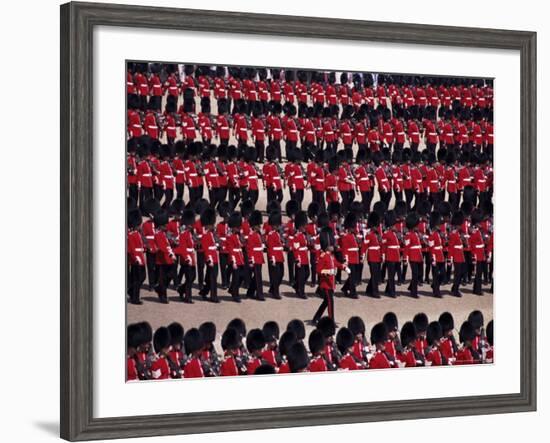 Trooping the Colour, London, England, United Kingdom-Hans Peter Merten-Framed Photographic Print