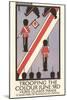 Trooping the Colour Poster-null-Mounted Art Print