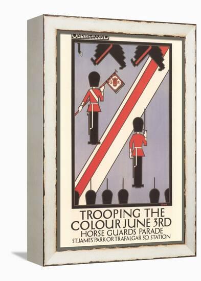 Trooping the Colour Poster-null-Framed Stretched Canvas