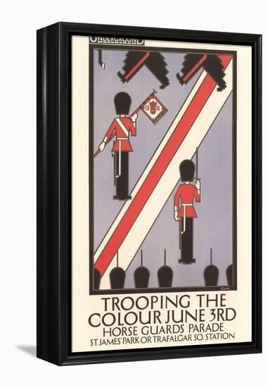 Trooping the Colour Poster-null-Framed Stretched Canvas