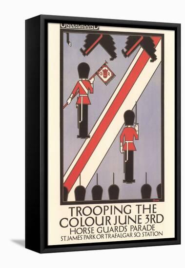 Trooping the Colour Poster-null-Framed Stretched Canvas