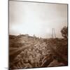 Troops in open train carriages, Genicourt, northern France, c1914-c1918-Unknown-Mounted Photographic Print