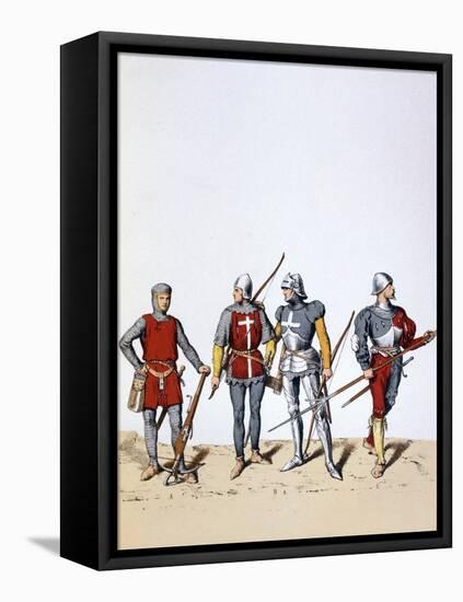 Troops of the Royal Guard, 12th-16th Century-A Lemercier-Framed Premier Image Canvas