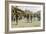 Troops Patrolling Market in Iraq-null-Framed Giclee Print