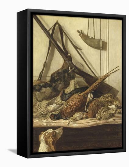 Trophée de chasse-Claude Monet-Framed Premier Image Canvas