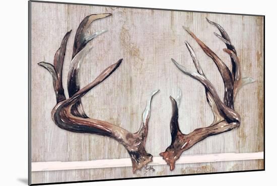 Trophy Antlers-Elizabeth Medley-Mounted Art Print