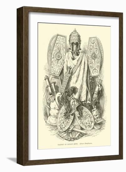 Trophy of Roman Arms-null-Framed Giclee Print