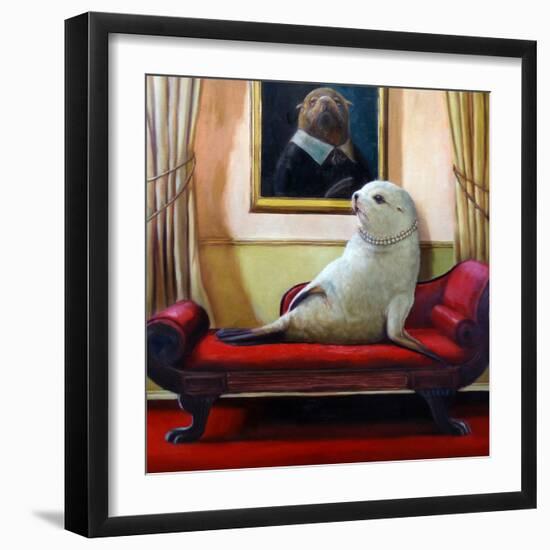 Trophy Wife-Lucia Heffernan-Framed Art Print