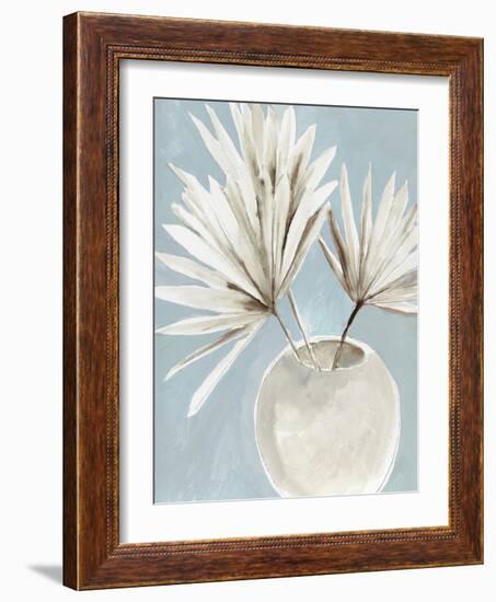 Tropic Blue Vase I-Asia Jensen-Framed Art Print