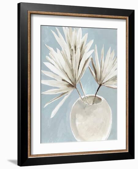 Tropic Blue Vase I-Asia Jensen-Framed Art Print