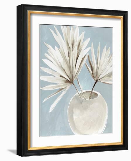 Tropic Blue Vase I-Asia Jensen-Framed Art Print