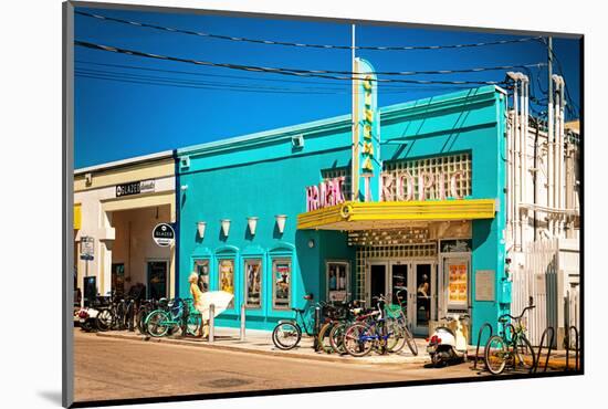 Tropic Cinema Key West - Florida-Philippe Hugonnard-Mounted Photographic Print