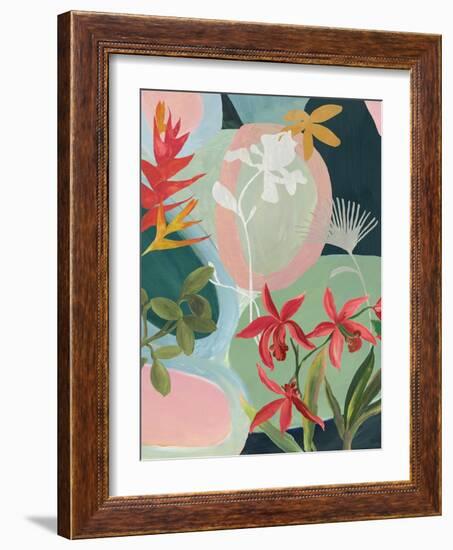 Tropic Flair I-Asia Jensen-Framed Art Print