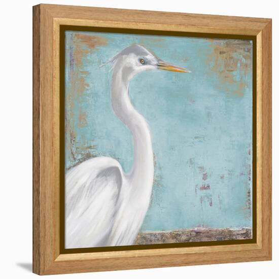 Tropic Heron I-Patricia Pinto-Framed Stretched Canvas