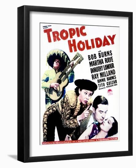 Tropic Holiday - Movie Poster Reproduction-null-Framed Photo