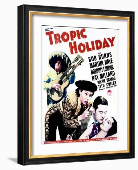 Tropic Holiday - Movie Poster Reproduction-null-Framed Photo