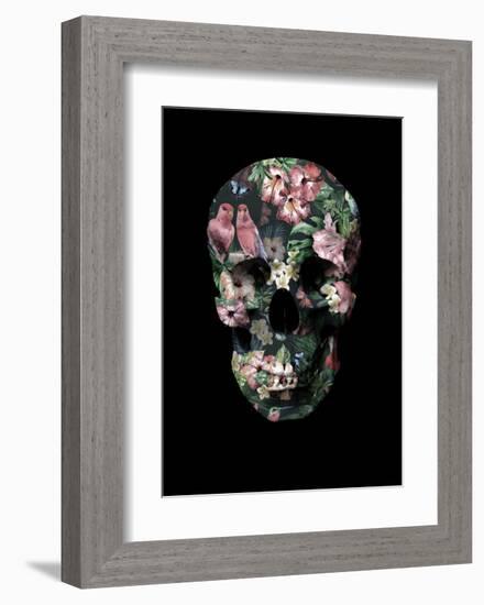 Tropic Skull-Design Fabrikken-Framed Art Print