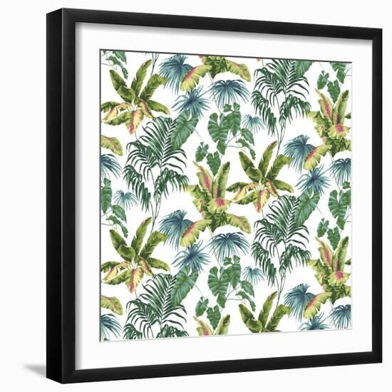 Tropic Toile Spring-Bill Jackson-Framed Giclee Print