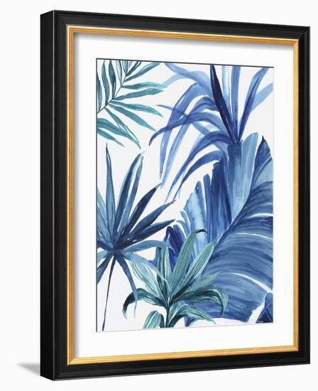 Tropica Blue I-Asia Jensen-Framed Art Print