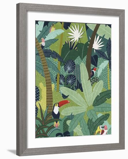 Tropical Aves-Kristine Hegre-Framed Giclee Print