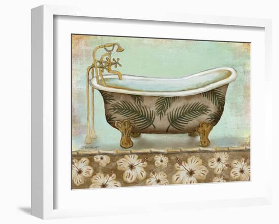 Tropical Bath I - Mini-Todd Williams-Framed Art Print