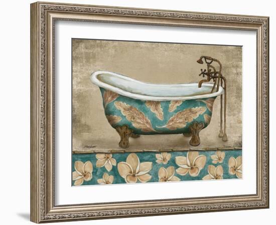 Tropical Bathtub I-Todd Williams-Framed Art Print