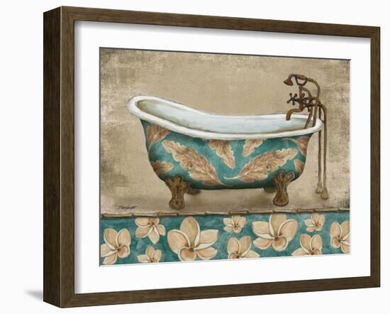 Tropical Bathtub I-Todd Williams-Framed Art Print