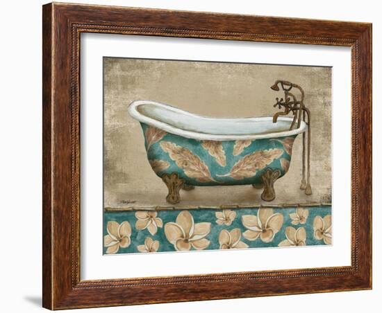 Tropical Bathtub I-Todd Williams-Framed Art Print