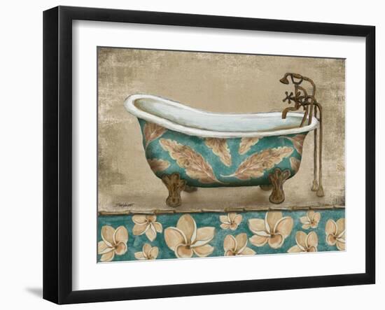 Tropical Bathtub I-Todd Williams-Framed Art Print