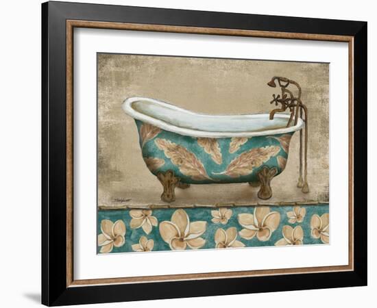 Tropical Bathtub I-Todd Williams-Framed Art Print