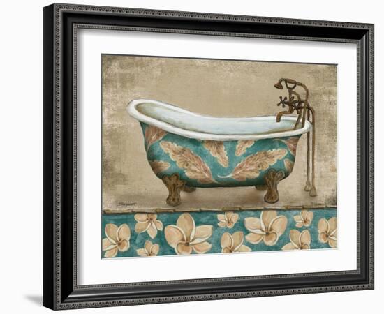 Tropical Bathtub I-Todd Williams-Framed Art Print