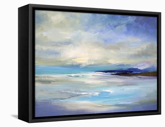 Tropical Bay-Sheila Finch-Framed Stretched Canvas