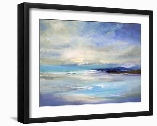 Tropical Bay-Sheila Finch-Framed Art Print