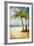 Tropical Beach - Artwork In Painting Style-Maugli-l-Framed Premium Giclee Print