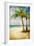 Tropical Beach - Artwork In Painting Style-Maugli-l-Framed Premium Giclee Print