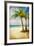Tropical Beach - Artwork In Painting Style-Maugli-l-Framed Premium Giclee Print
