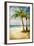 Tropical Beach - Artwork In Painting Style-Maugli-l-Framed Premium Giclee Print